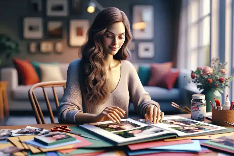 Scrapbooking for sjelen – hvorfor klipping og liming gir indre ro i en stressende hverdag