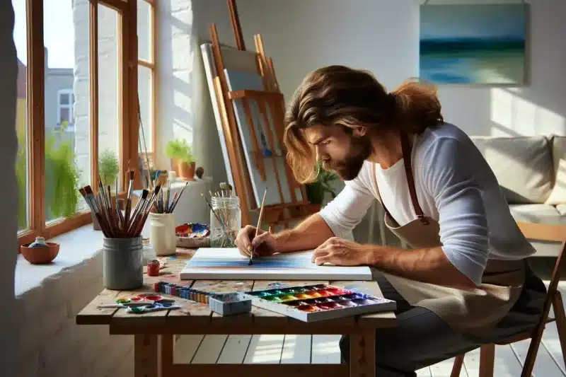 Slik kommer du i gang med maling som hobby – tips for nybegynnere