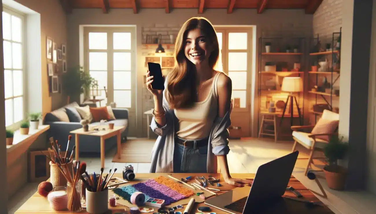 Tiktok og reels som hobby: skap, del og bli inspirert med tips, verktøy og trygg deling – illustrasjon