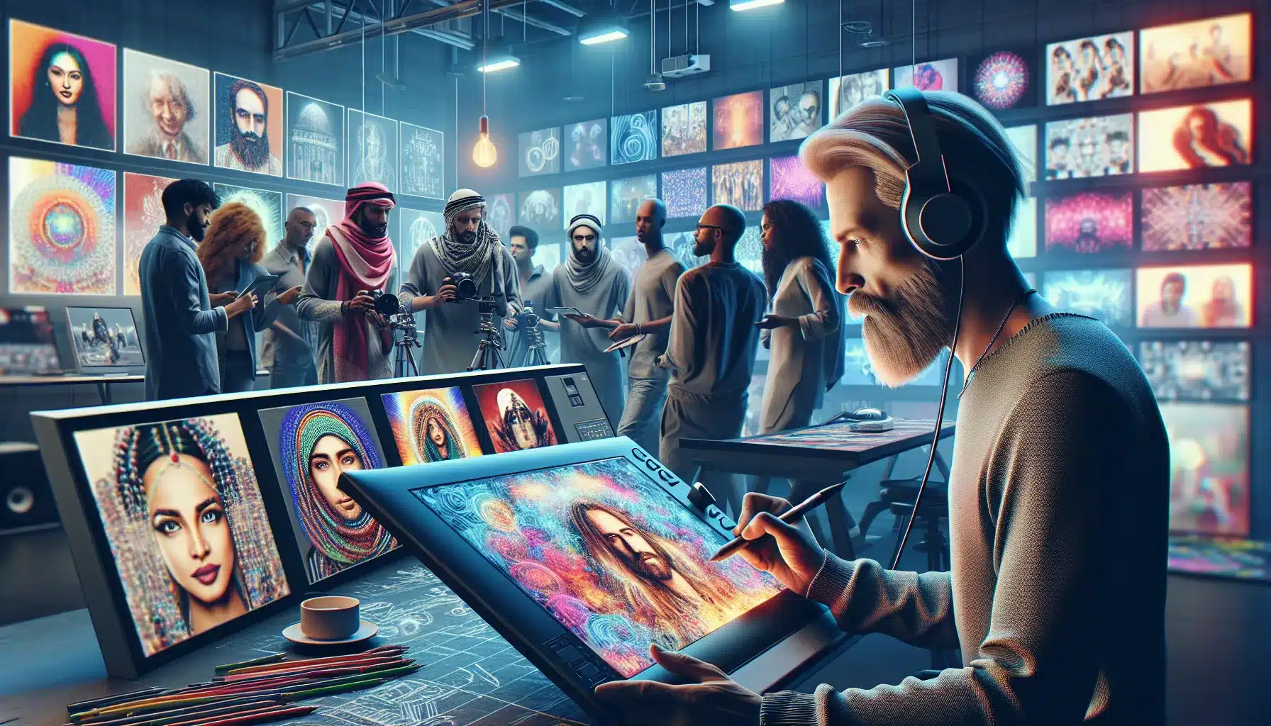 Redigering og design – derfor elsker folk digital kunst: verktøy, tempo og presisjon – illustrasjon 1