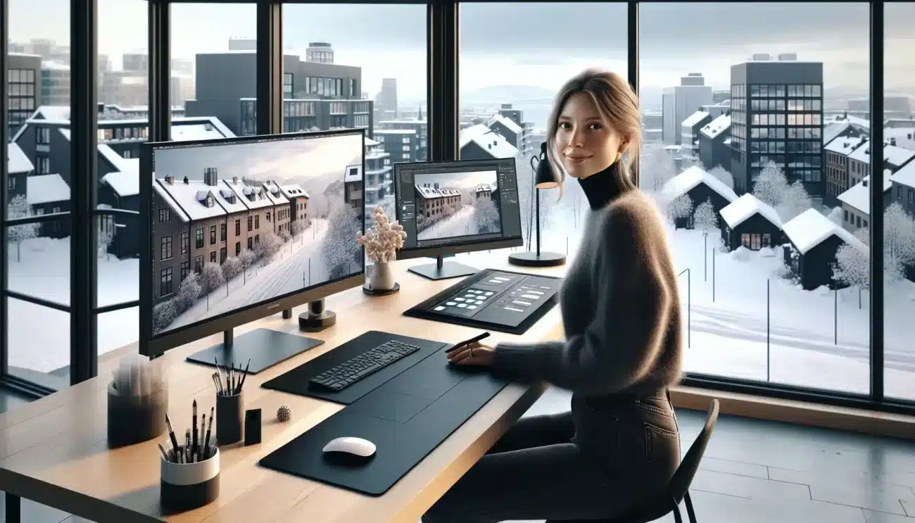 Hvordan bruke ai-verktøy for å forbedre digital kunst og design – illustrasjon