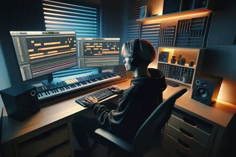 Hvordan kombinere musikkproduksjon og video for kreative prosjekter