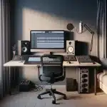 Hvordan sette opp et hjemmestudio for digital kunst og musikk – illustrasjon