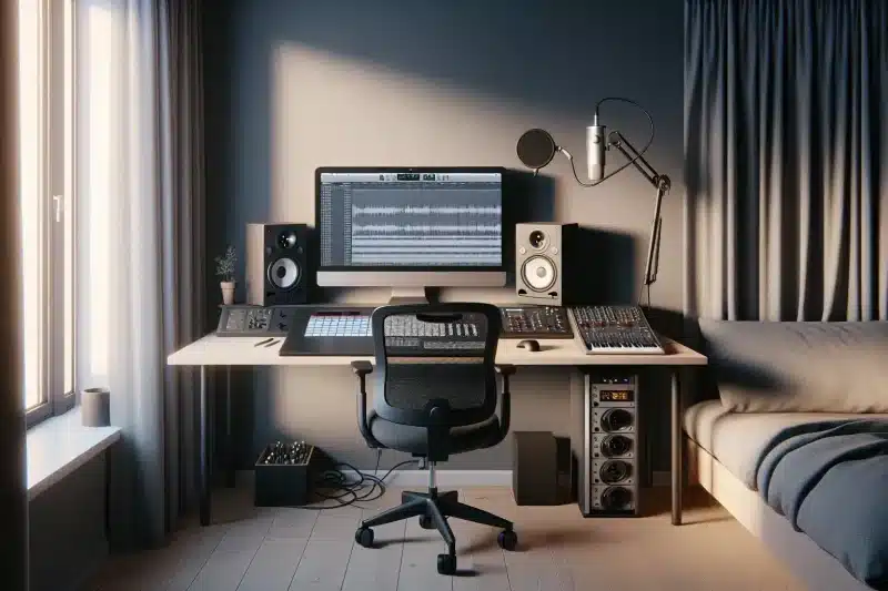 Hvordan sette opp et hjemmestudio for digital kunst og musikk