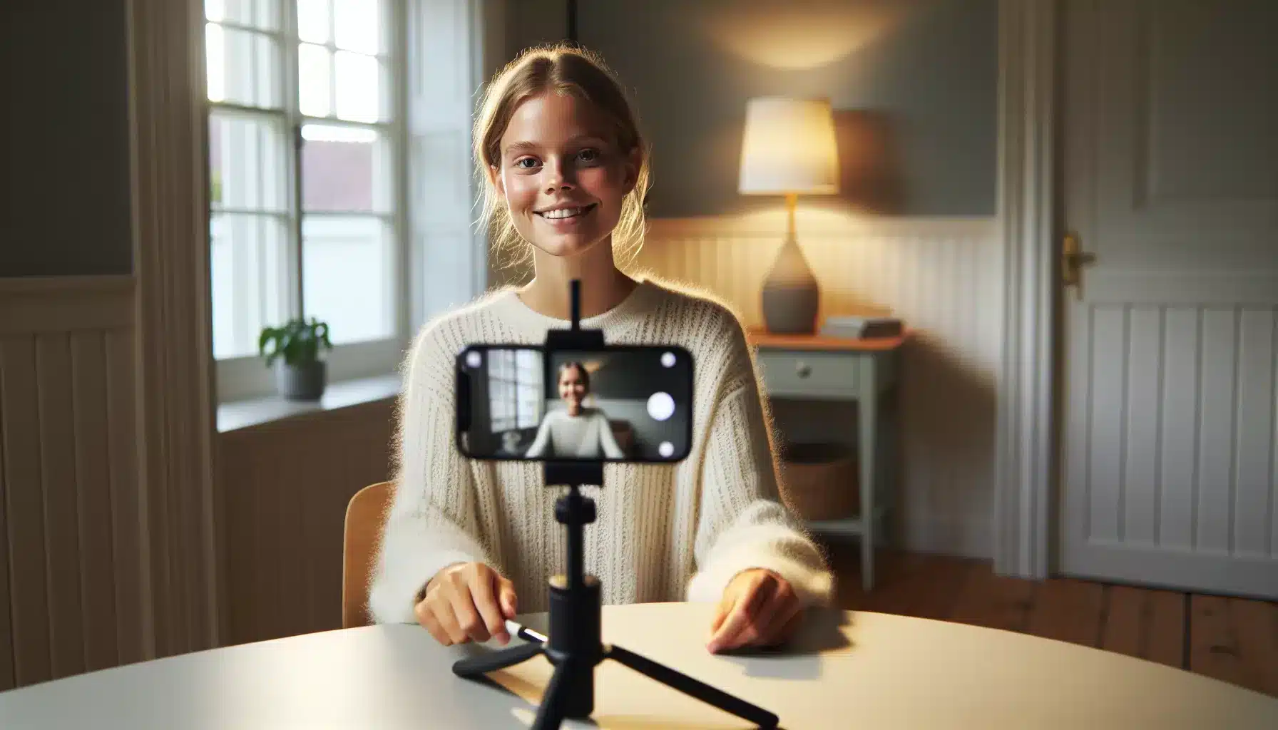 Tiktok og reels som hobby: skap, del og bli inspirert med tips, verktøy og trygg deling 2 Start rolig og bygg vaner som passer hverdagen – illustrasjon