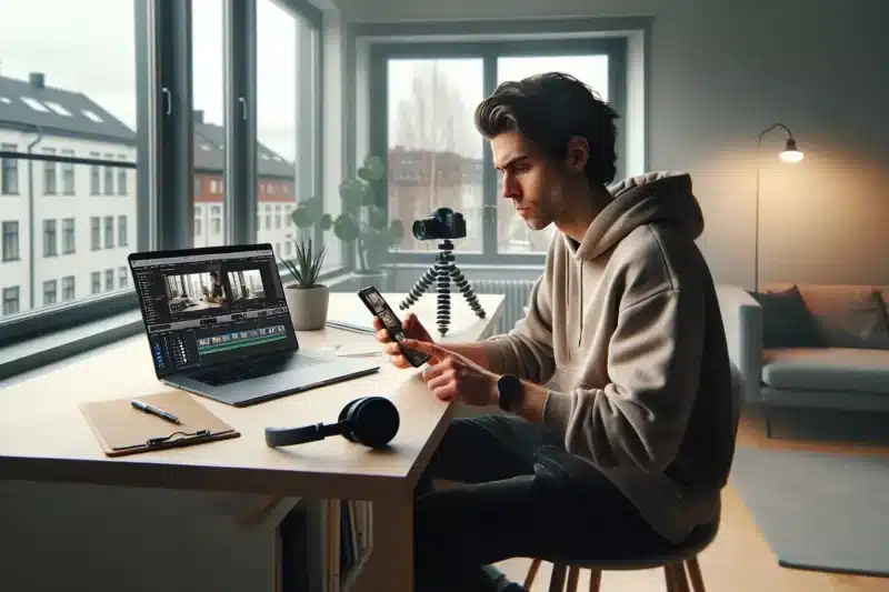 Slik redigerer du videoer for tiktok og reels: en nybegynnerguide – illustrasjon