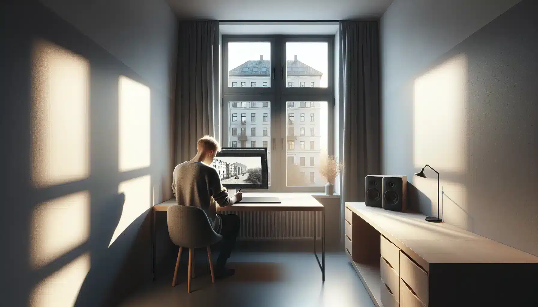 Valg av rom er grunnmuren i et godt hjemmestudio – illustrasjon